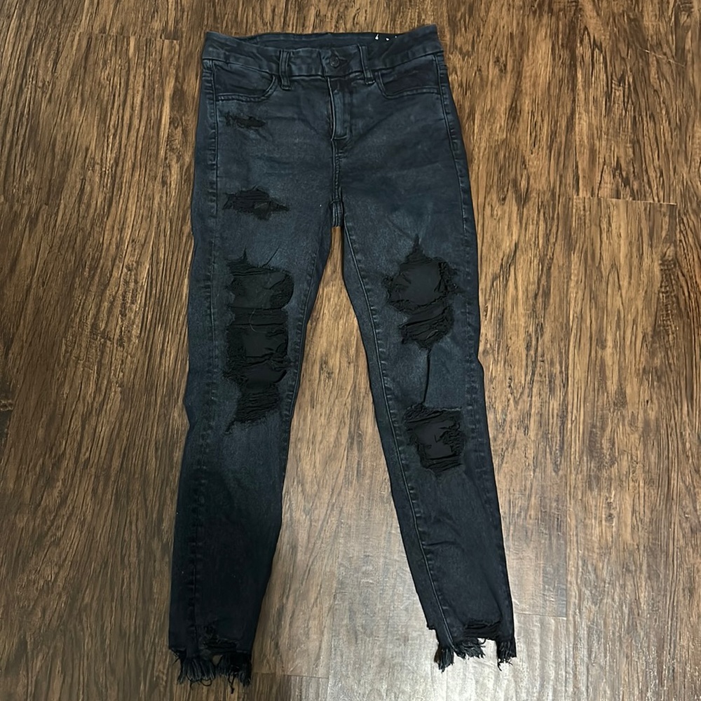 American Eagle Forever Soft Ripped Jeans